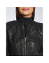 NAF NAF Кожено яке Clim DNL1Z Черен Regular Fit - Pepit.bg