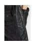 NAF NAF Кожено яке Clim DNL1Z Черен Regular Fit - Pepit.bg