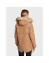 NAF NAF Парка Buparkie THNK7 Кафяв Regular Fit - Pepit.bg