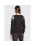 NAF NAF Суитшърт Oline THNS16A Черен Regular Fit - Pepit.bg