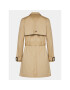 NAF NAF Тренч Bibani 1 YHNK25 Бежов Regular Fit - Pepit.bg