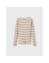 NAME IT Блуза 13206674 Бежов Slim Fit - Pepit.bg