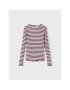 NAME IT Блуза 13206674 Бордо Slim Fit - Pepit.bg