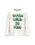 NAME IT Блуза 13218786 Бял Loose Fit - Pepit.bg