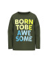 NAME IT Блуза 13218853 Зелен Loose Fit - Pepit.bg
