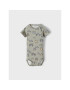 NAME IT Детско боди 13203220 Сив Regular Fit - Pepit.bg