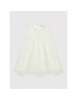 NAME IT Елегантна рокля 13200129 Бял Regular Fit - Pepit.bg