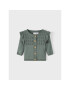NAME IT Кардиган 13207073 Зелен Regular Fit - Pepit.bg