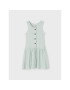 NAME IT Лятна рокля 13198490 Зелен Regular Fit - Pepit.bg
