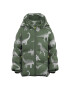 NAME IT Пухено яке 13218522 Зелен Regular Fit - Pepit.bg