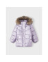 NAME IT Пухено яке 13218548 Виолетов Regular Fit - Pepit.bg