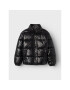 NAME IT Пухено яке 13218952 Черен Regular Fit - Pepit.bg