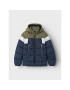 NAME IT Пухено яке 13218961 Тъмносин Regular Fit - Pepit.bg