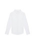 NAME IT Риза Nkmfred 13184223 Бял Slim Fit - Pepit.bg