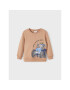 NAME IT Суитшърт 13206766 Кафяв Regular Fit - Pepit.bg