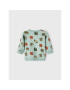 NAME IT Суитшърт 13206857 Зелен Regular Fit - Pepit.bg