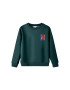 NAME IT Суитшърт 13210902 Зелен Regular Fit - Pepit.bg