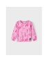 NAME IT Суитшърт 13212437 Розов Regular Fit - Pepit.bg