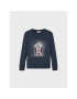 NAME IT Суитшърт 13219588 Тъмносин Regular Fit - Pepit.bg