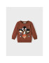 NAME IT Суитшърт JUSTICE LEAGUE 13210805 Кафяв Regular Fit - Pepit.bg