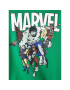 NAME IT Суитшърт MARVEL 13210831 Зелен Regular Fit - Pepit.bg