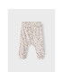 NAME IT Текстилни панталони 13206914 Екрю Regular Fit - Pepit.bg