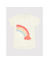 NAME IT Тишърт 13201358 Бял Regular Fit - Pepit.bg