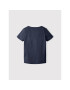 NAME IT Тишърт 13202757 Тъмносин Regular Fit - Pepit.bg