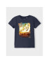 NAME IT Тишърт 13205036 Тъмносин Regular Fit - Pepit.bg