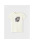 NAME IT Тишърт 13205512 Бежов Regular Fit - Pepit.bg
