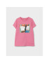 NAME IT Тишърт 13205609 Розов Regular Fit - Pepit.bg