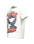 NAME IT Тишърт 13215002 Бял Loose Fit - Pepit.bg