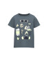 NAME IT Тишърт 13215002 Сив Loose Fit - Pepit.bg