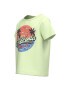 NAME IT Тишърт 13215002 Зелен Loose Fit - Pepit.bg