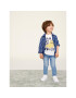 NAME IT Тишърт 13215209 Бял Regular Fit - Pepit.bg