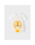 NAME IT Тишърт 13217670 Бял Regular Fit - Pepit.bg