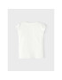 NAME IT Тишърт 13217769 Бял Regular Fit - Pepit.bg
