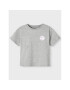 NAME IT Тишърт 13219322 Сив Loose Fit - Pepit.bg