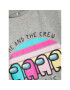 NAME IT Тишърт AMONG US 13212570 Сив Standard Fit - Pepit.bg