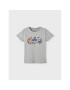 NAME IT Тишърт 13212655 Сив Regular Fit - Pepit.bg
