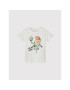 NAME IT Тишърт Fritz Ss 13200922 Бял Regular Fit - Pepit.bg