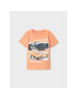NAME IT Тишърт HOT WHEELS 13203566 Оранжев Regular Fit - Pepit.bg