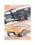 NAME IT Тишърт HOT WHEELS 13203566 Оранжев Regular Fit - Pepit.bg