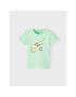NAME IT Тишърт 13215720 Зелен Regular Fit - Pepit.bg