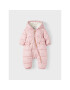 NAME IT Зимен детски гащеризон 13205119 Розов Regular Fit - Pepit.bg