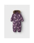 NAME IT Зимен детски гащеризон 13223024 Виолетов Regular Fit - Pepit.bg