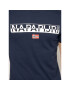 Napapijri Тишърт Saras Solid NP0A4E5Q Тъмносин Regular Fit - Pepit.bg