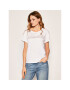 Napapijri Тишърт Siccari NP0A4E3W0 Бял Regular Fit - Pepit.bg
