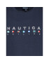Nautica Тишърт Noah N1G00403 Тъмносин Regular Fit - Pepit.bg