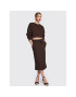 N°21 Суитшърт 23E N2M0 E012 4038 Кафяв Regular Fit - Pepit.bg